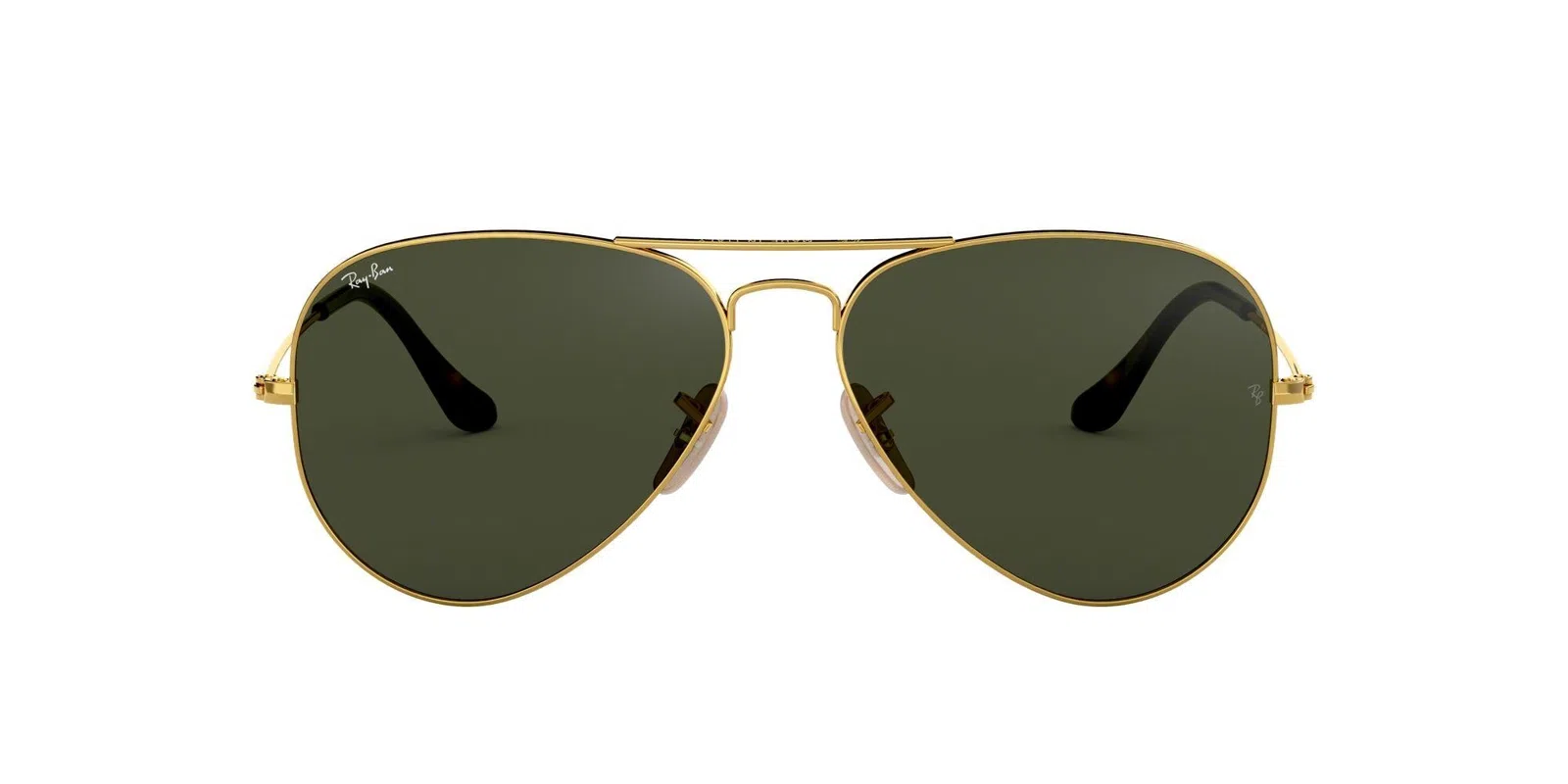 Ray Ban RB 3025 Aviator Large Metal Sunglasses - Medium - 58mm - Silver - view 46